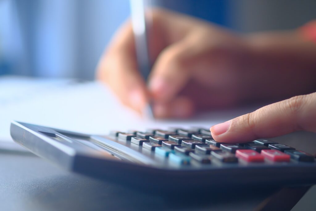 A calculator.