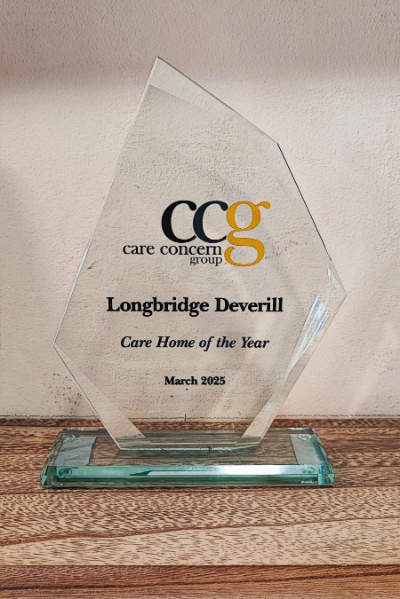 care home of the year award