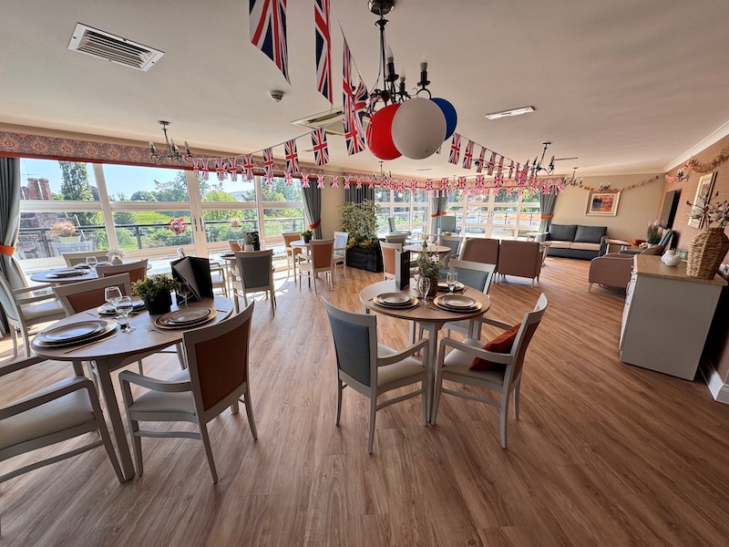 landscape image of our new dining room