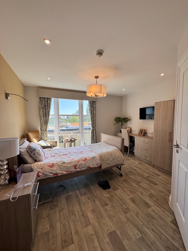 one of our new bedrooms