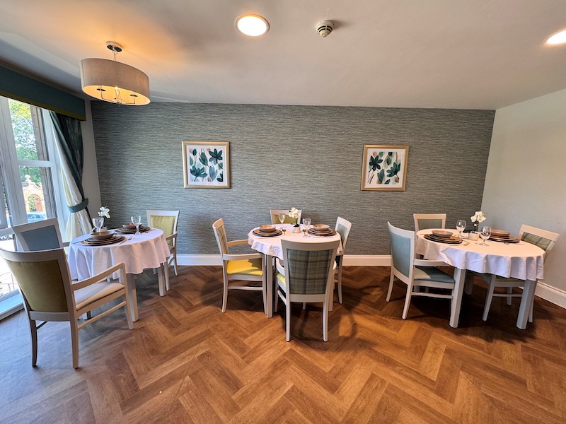 our dining room